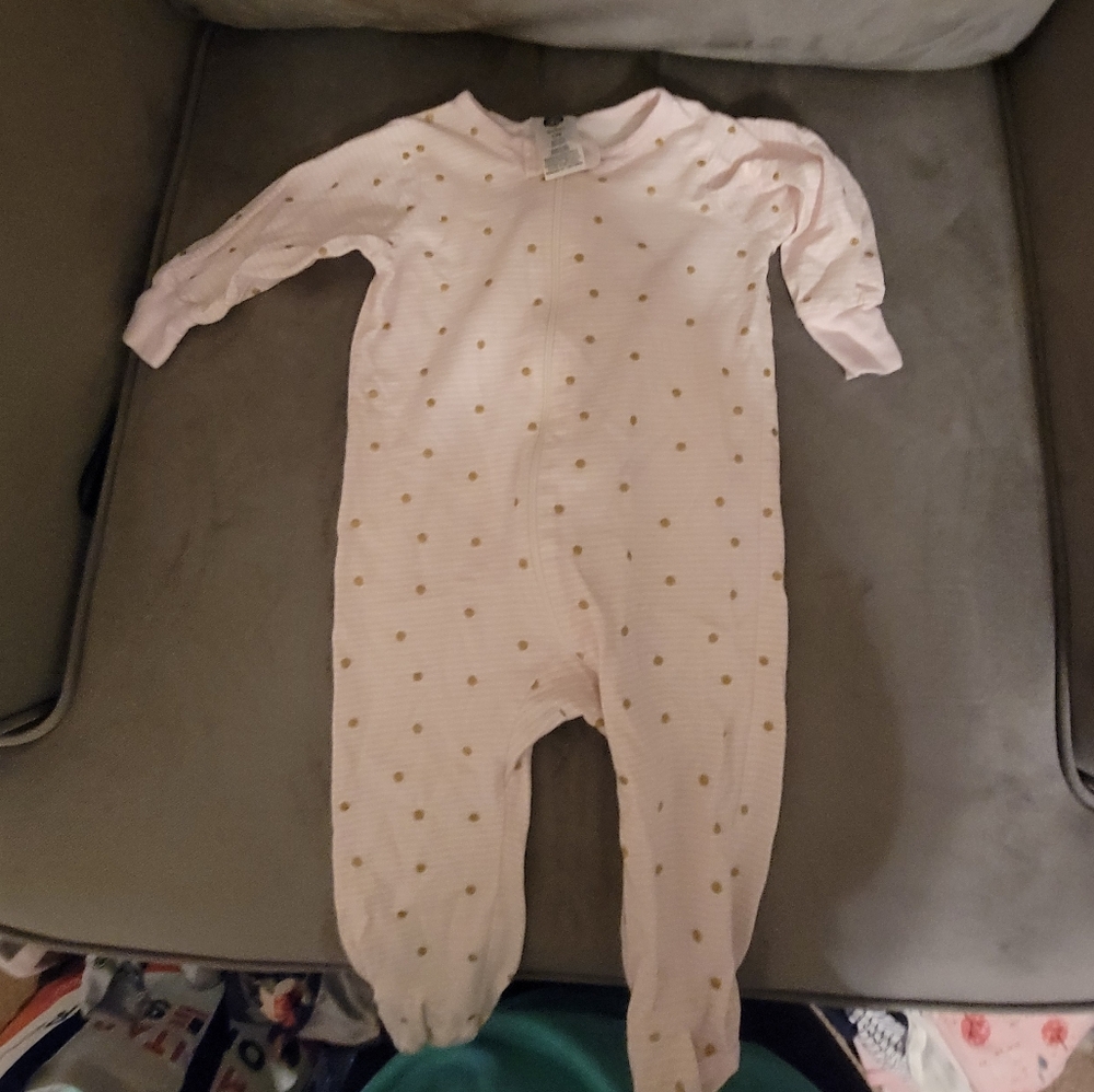 Gerber Pink Sparkly Polkadot Sleeper